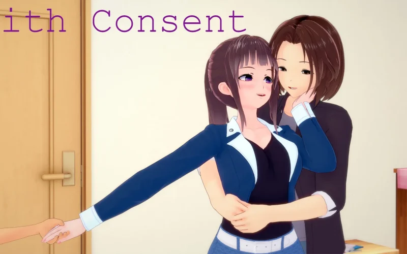 With Consent cover 5.1.0 – Ren'Py adult game by JayW-NTS free download