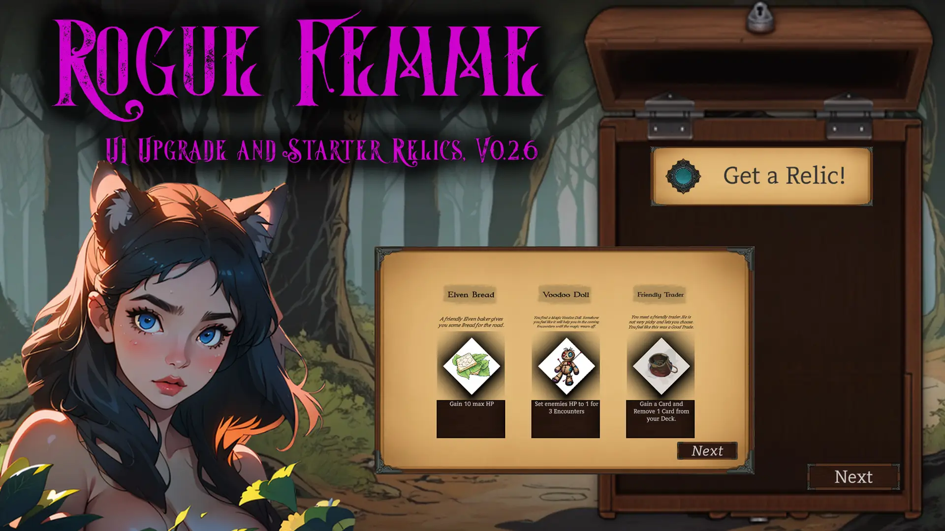 Rogue Femme gameplay screenshot 8 (Ren'Py adult game) by Banana Stroke – free download
