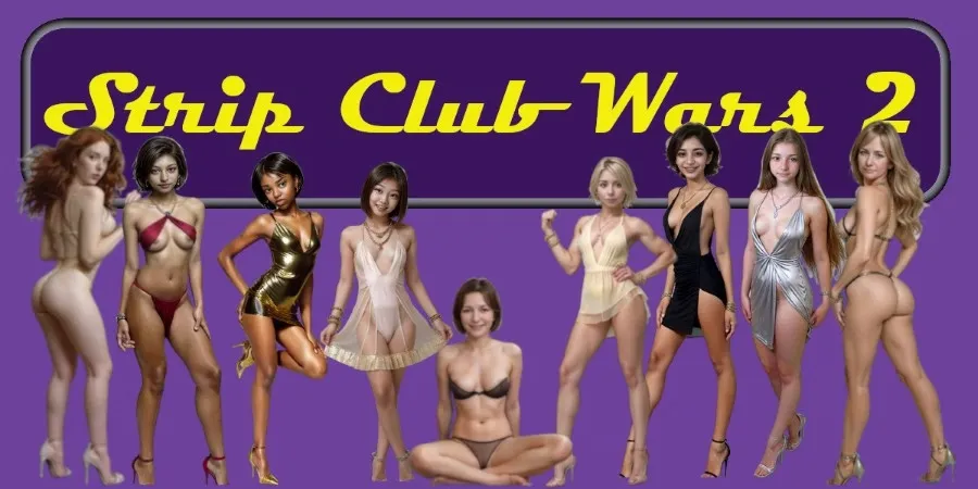 Strip Club Wars cover 2.17 – Ren'Py adult game by Total Fluke Studios F95zone free download