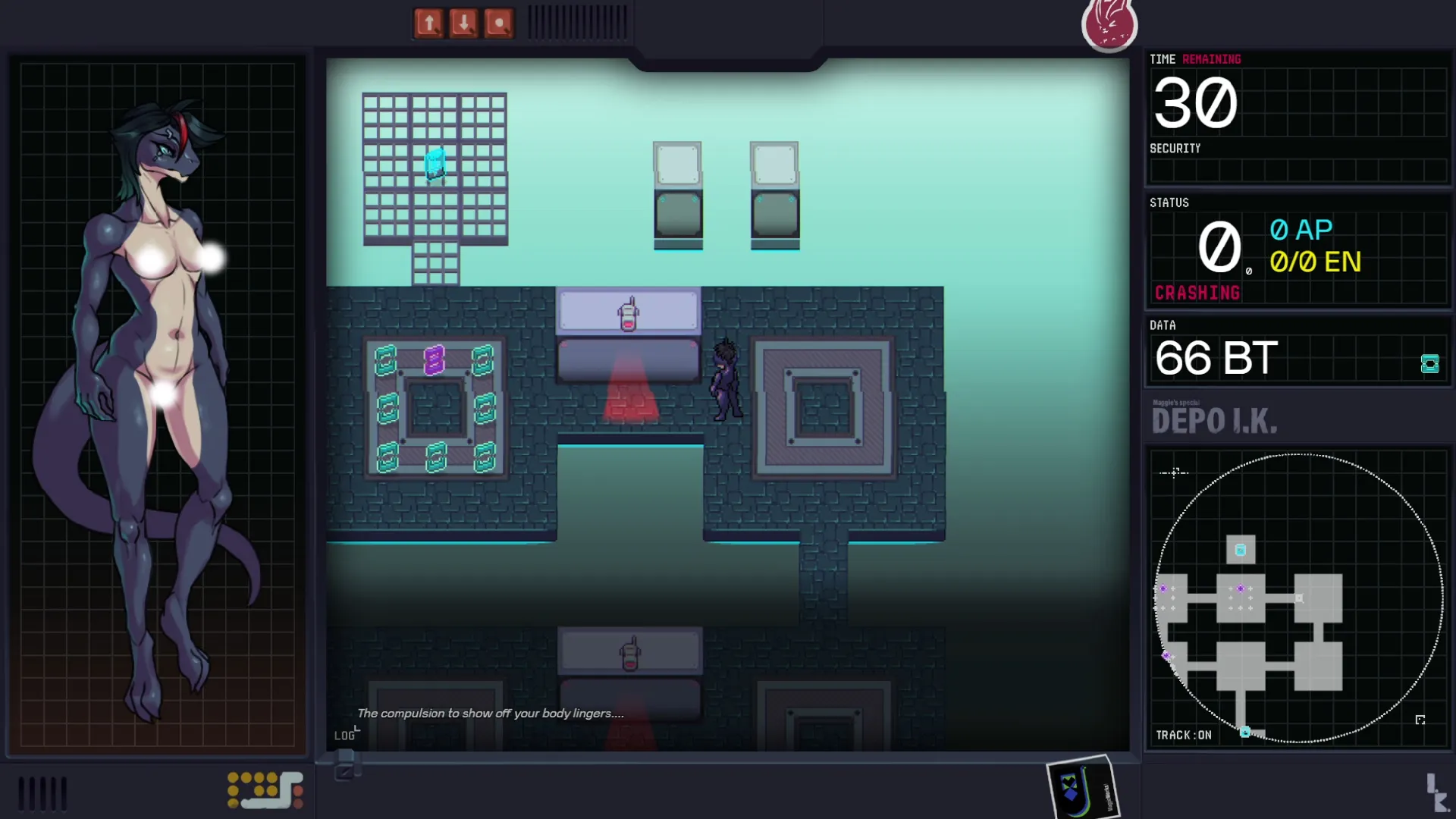 Snake:Byte gameplay screenshot 4 (Ren'Py adult game) by Grove Dev – free download