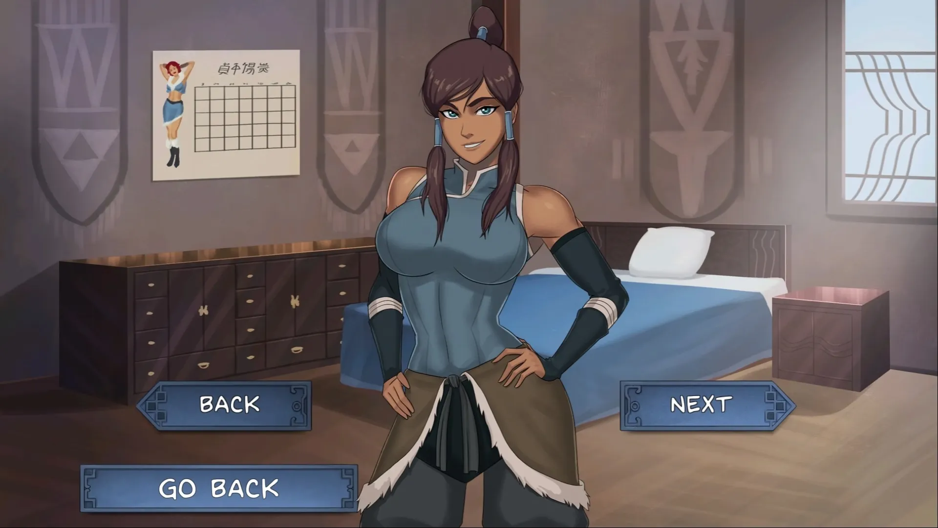 Bend or Break 2 gameplay screenshot 4 (Ren'Py adult game) by Gunsmoke Games – free download