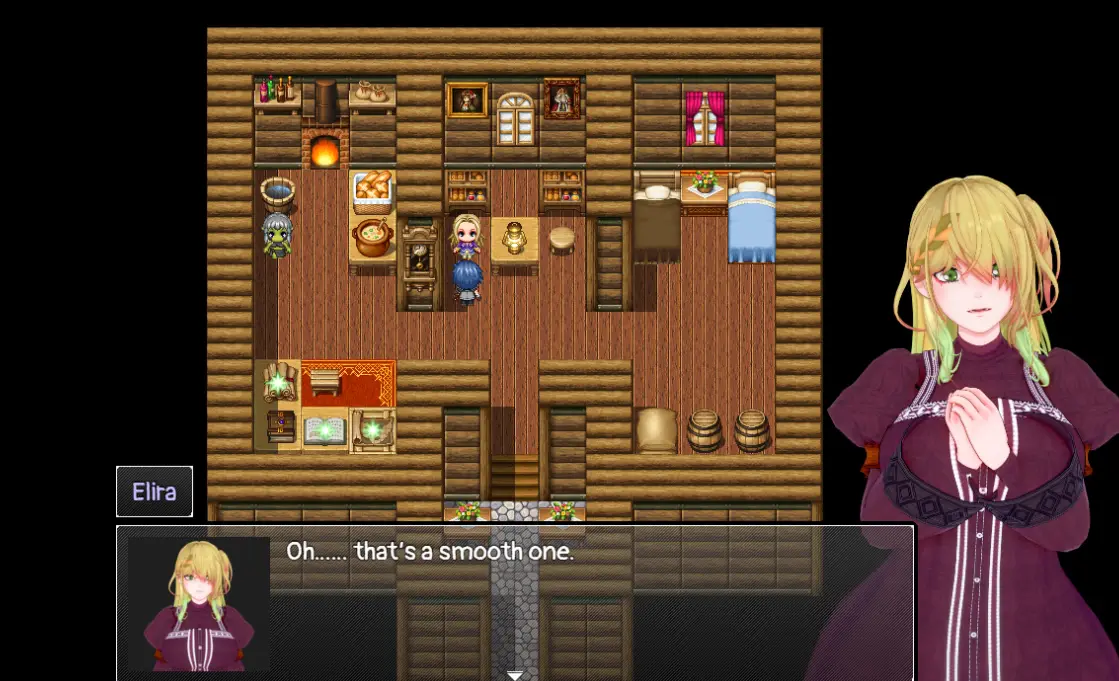 Duskthrone: The Forsaken Realm gameplay screenshot 3 (Ren'Py adult game) by SuckylittleD – free download
