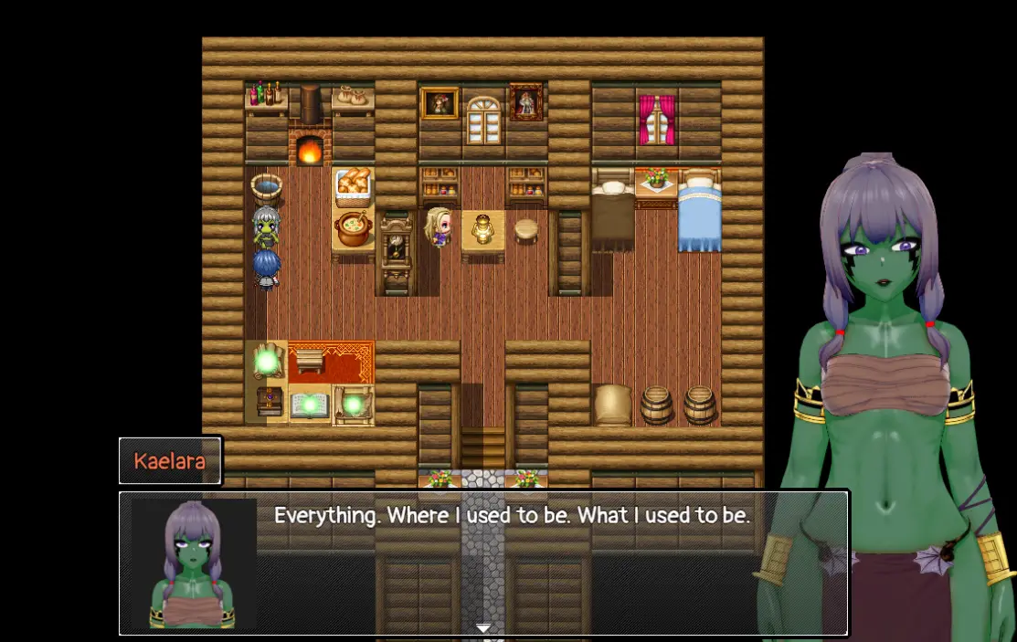 Duskthrone: The Forsaken Realm gameplay screenshot 8 (Ren'Py adult game) by SuckylittleD – free download
