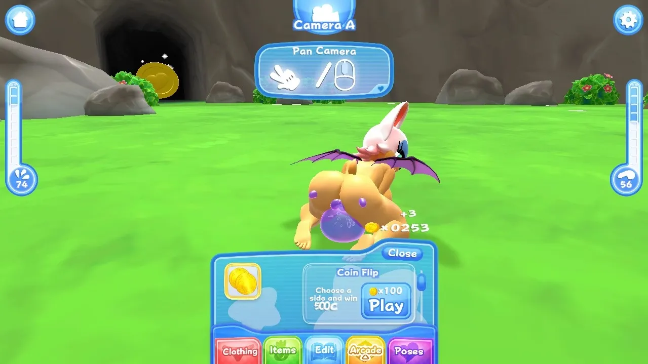 PocketSweeties 2 gameplay screenshot 3 (Ren'Py adult game) by PocketSweeties – free download