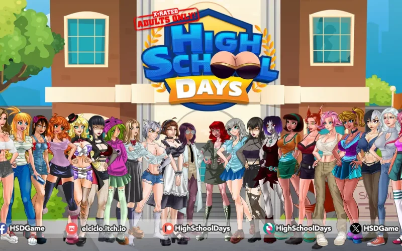 High School Days cover 0.291 – Ren'Py adult game by El Ciclo free download