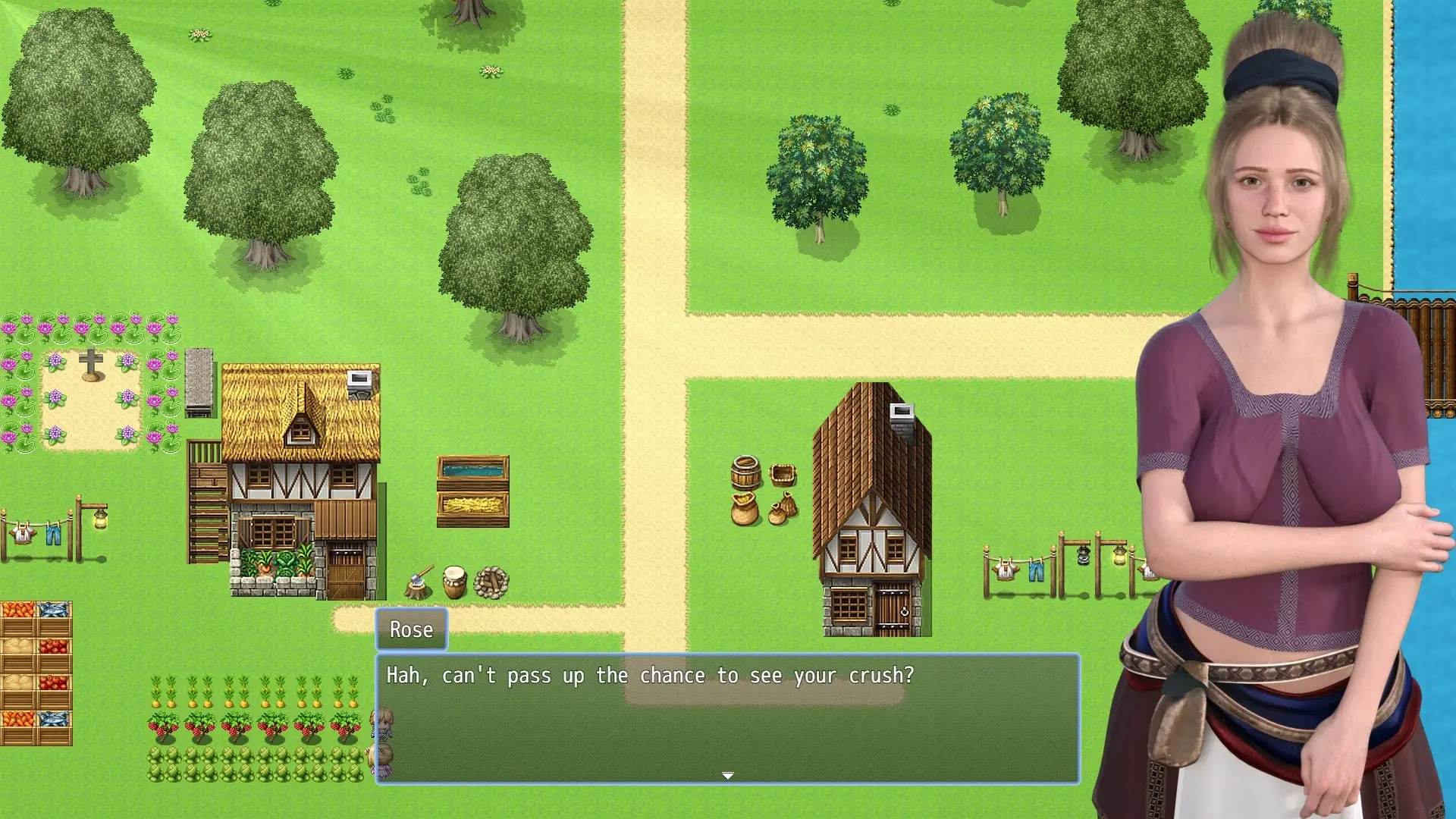 Invasion of Anaria gameplay screenshot 1 (Ren'Py adult game) by AnariaDev – free download