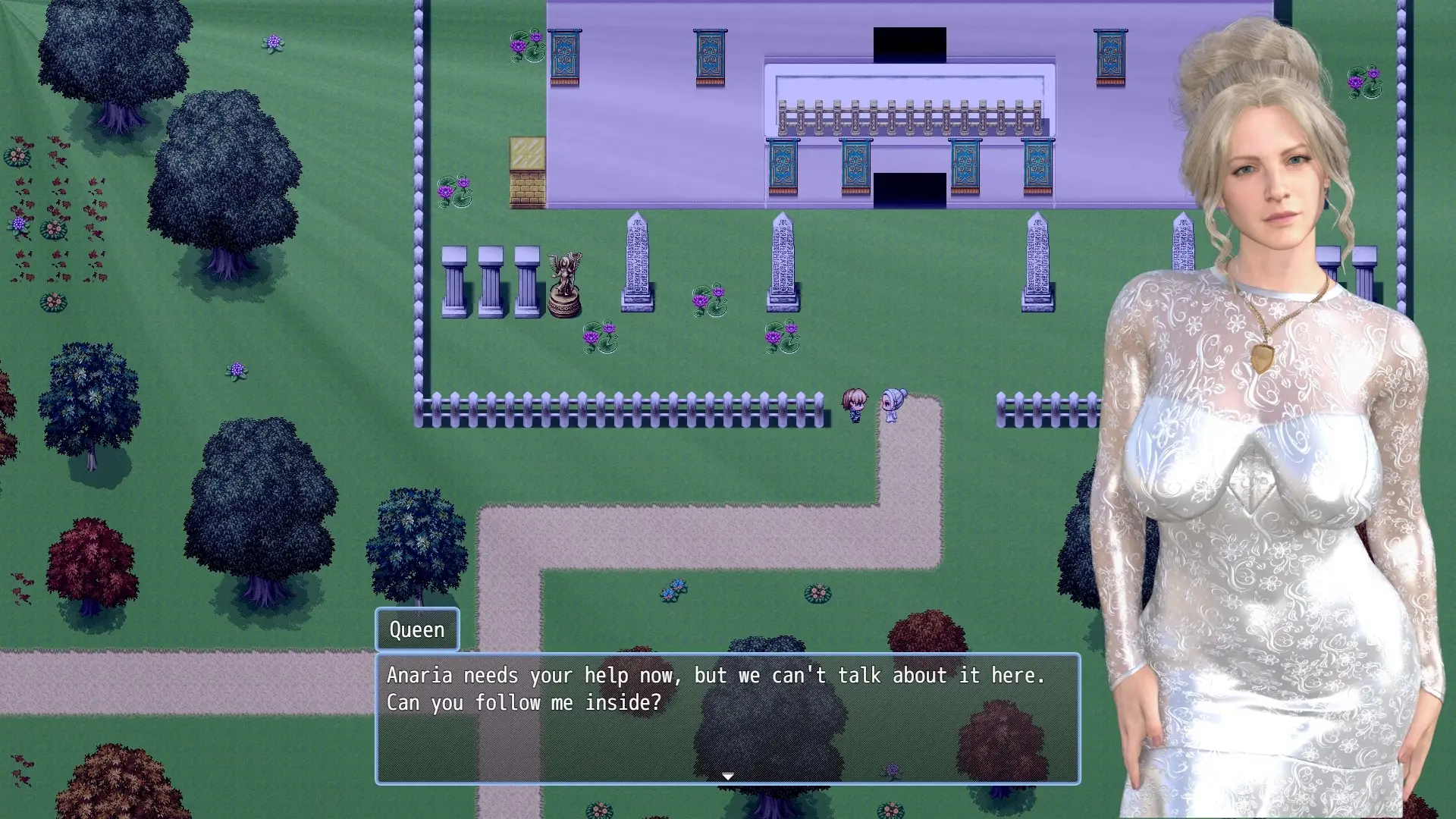 Invasion of Anaria gameplay screenshot 12 (Ren'Py adult game) by AnariaDev – free download