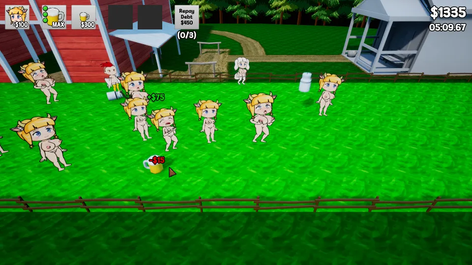 Holstaur Milk Ranch gameplay screenshot 3 (Ren'Py adult game) by noxDev – free download