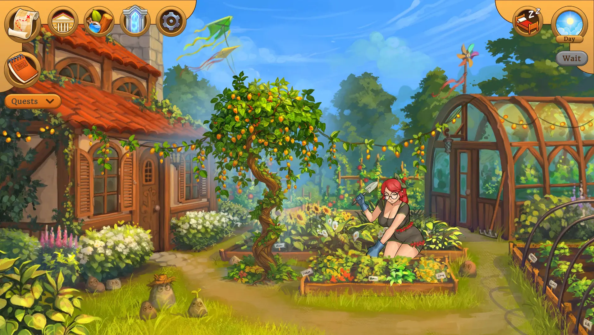 Magic Academy gameplay screenshot 8 (Ren'Py adult game) by WildPear Games – free download