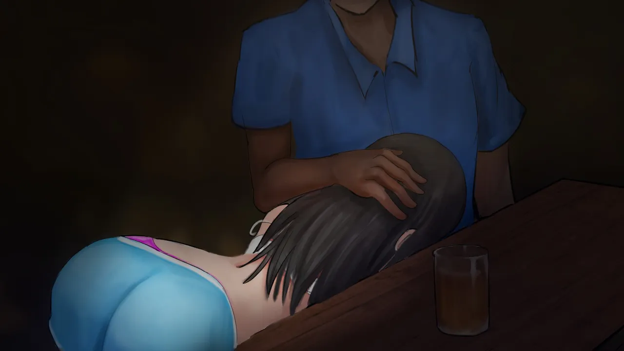 Summer Stolen Paradise gameplay screenshot 3 (Ren'Py adult game) by 7RKStudio – free download
