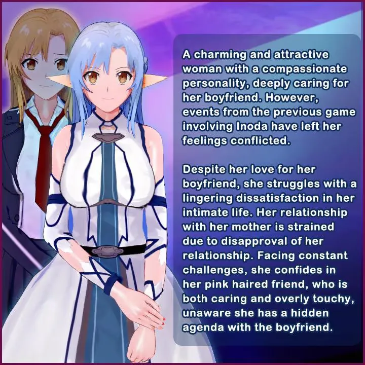 Sword Art Online: The Trap of Breath Concealed Magic gameplay screenshot 13 (Ren'Py adult game) by 浅上藤奶/Fujino – free download