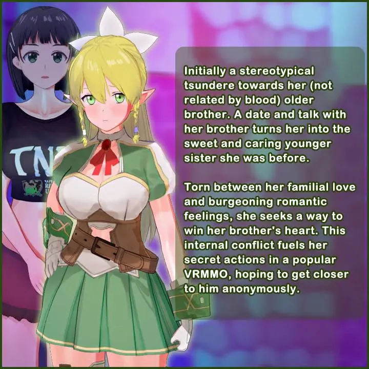 Sword Art Online: The Trap of Breath Concealed Magic gameplay screenshot 14 (Ren'Py adult game) by 浅上藤奶/Fujino – free download