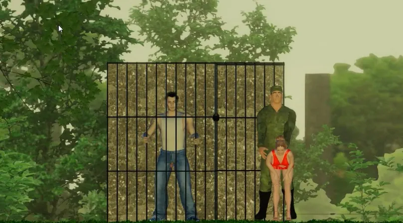 Natalie & Soldiers gameplay screenshot 3 (Ren'Py adult game) by Strategic Desire – free download