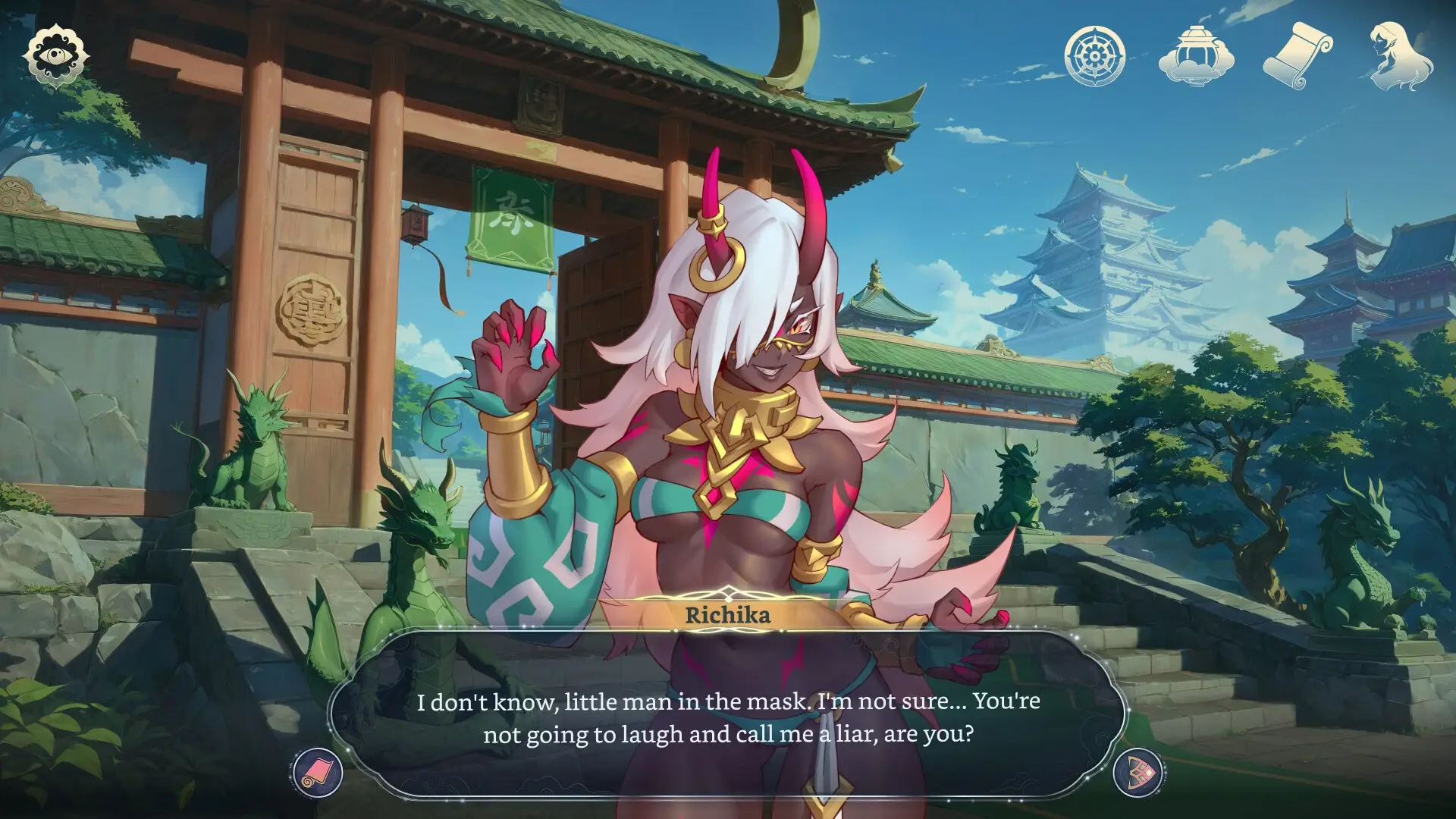 Harem Fantasy gameplay screenshot 17 (Ren'Py adult game) by Sweet buns – free download