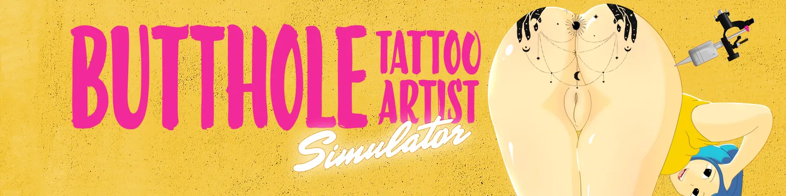Butthole Tattoo Artist Simulator cover 0.2.3+ – Ren'Py adult game by HAT JUMP free download