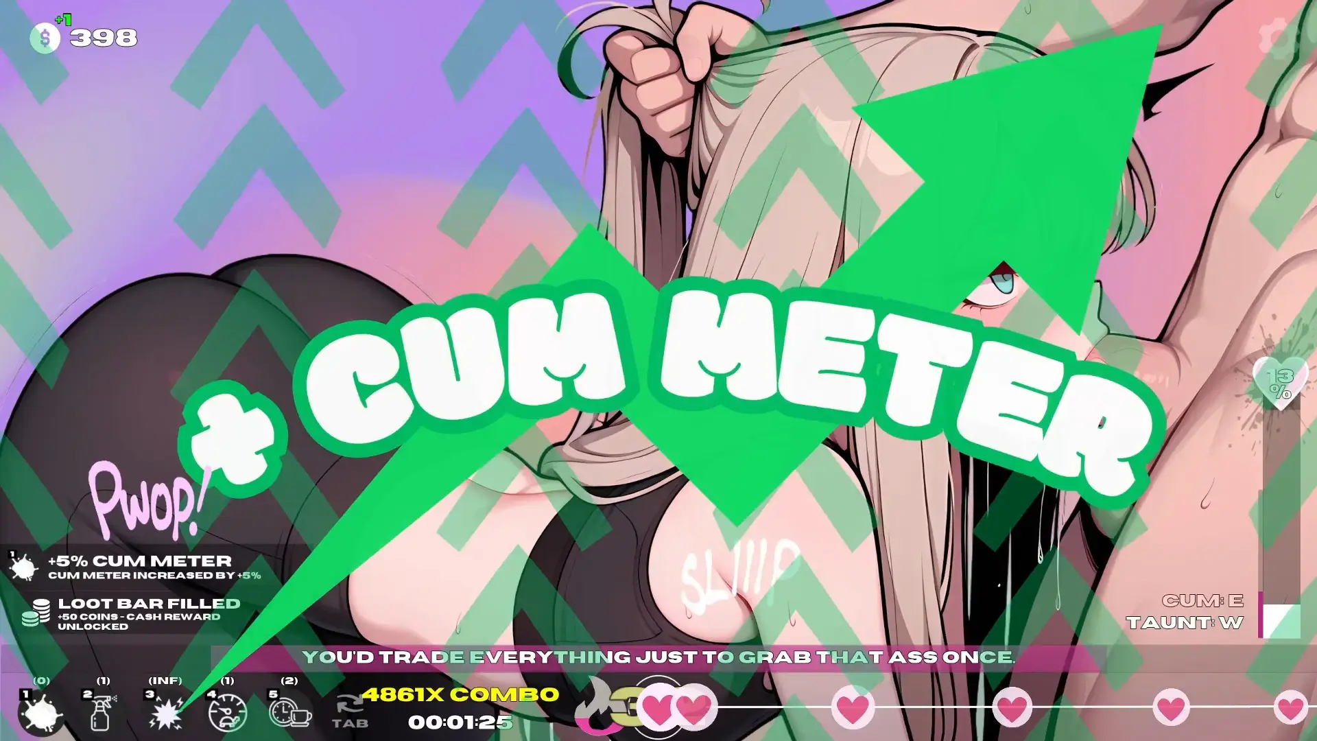 Cock Hero gameplay screenshot 10 (Ren'Py adult game) by CockHeroDev – free download