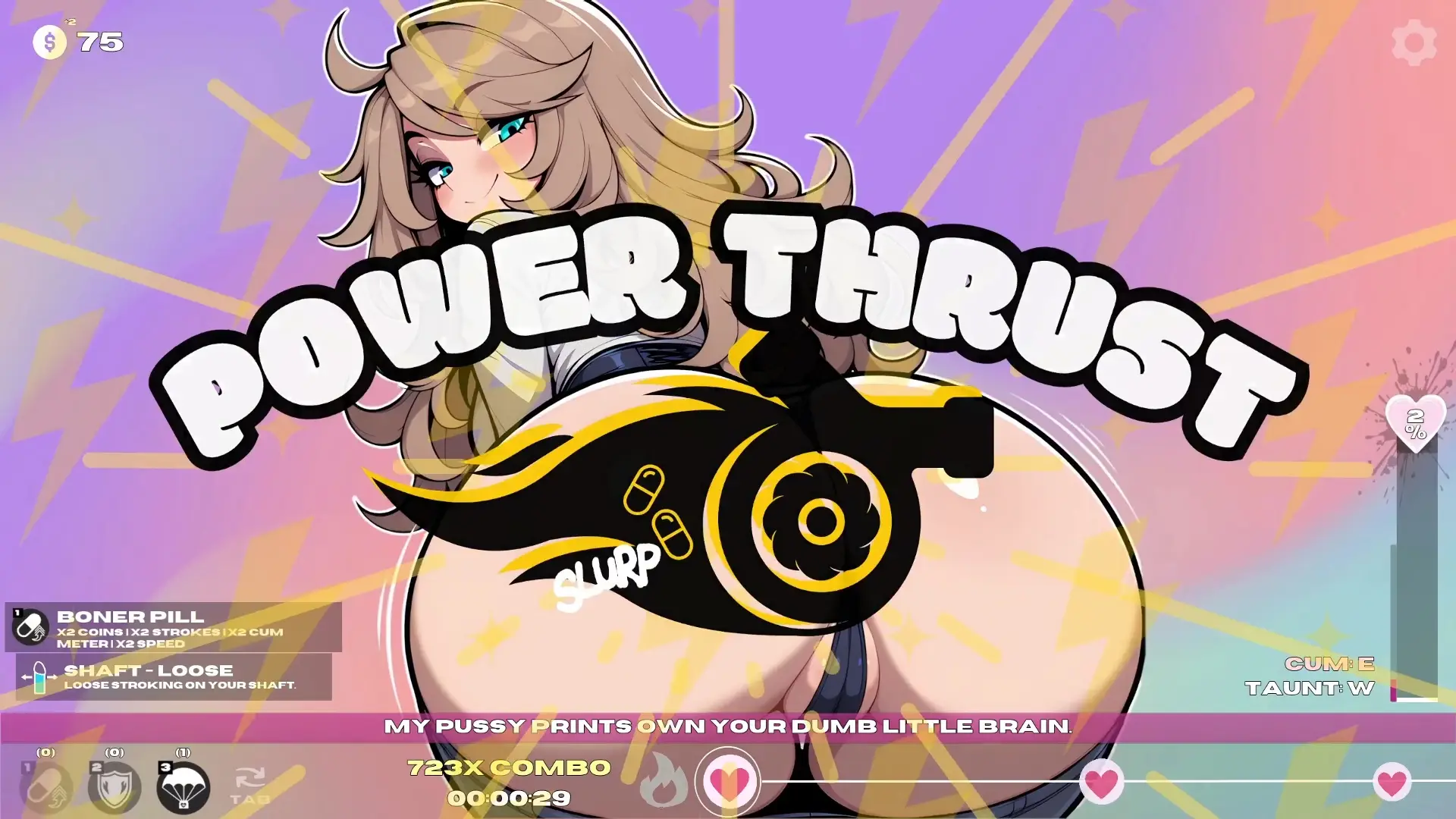 Cock Hero gameplay screenshot 4 (Ren'Py adult game) by CockHeroDev – free download