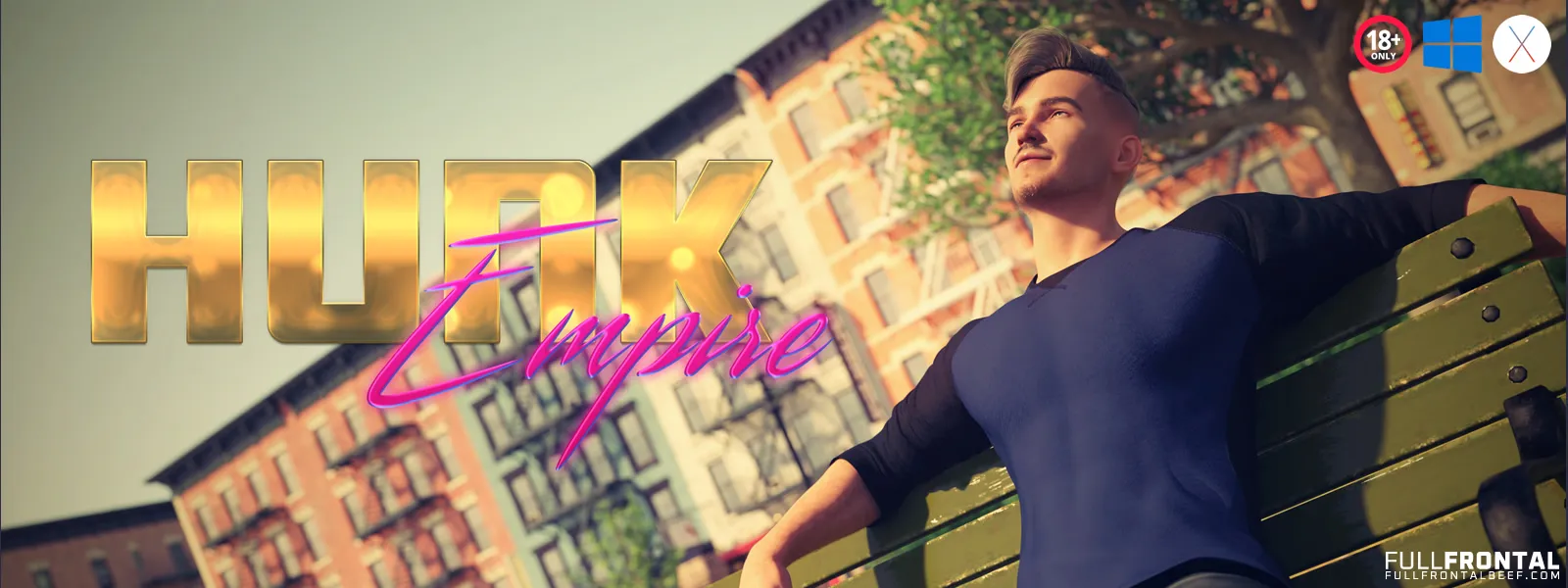 Hunk Empire gameplay screenshot 2 (Ren'Py adult game) by FullFrontalBeef – free download