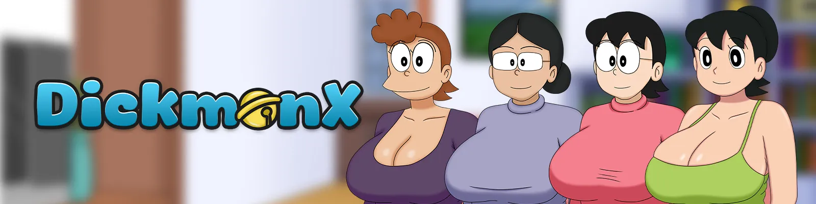 DickmonX Remake cover 1.4a – Ren'Py adult game by mayonnaisee F95zone free download