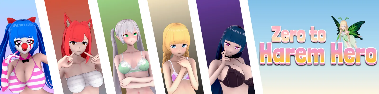 Zero to Harem Hero: A Hentai Isekai Adventure cover 0.2.6 – Ren'Py adult game by Z2HH Dev free download