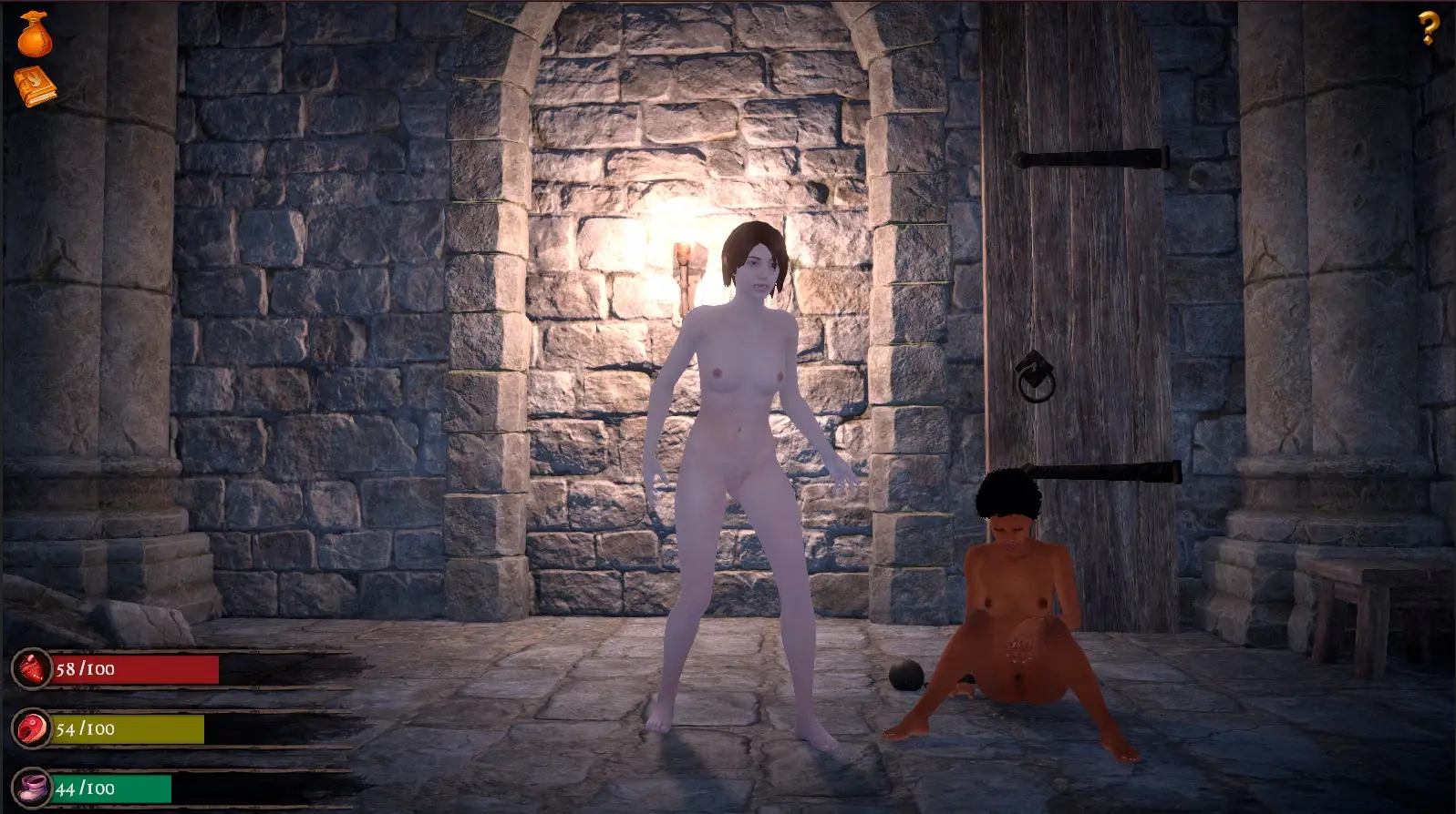 Escape from Hell gameplay screenshot 4 (Ren'Py adult game) by Mikasama – free download