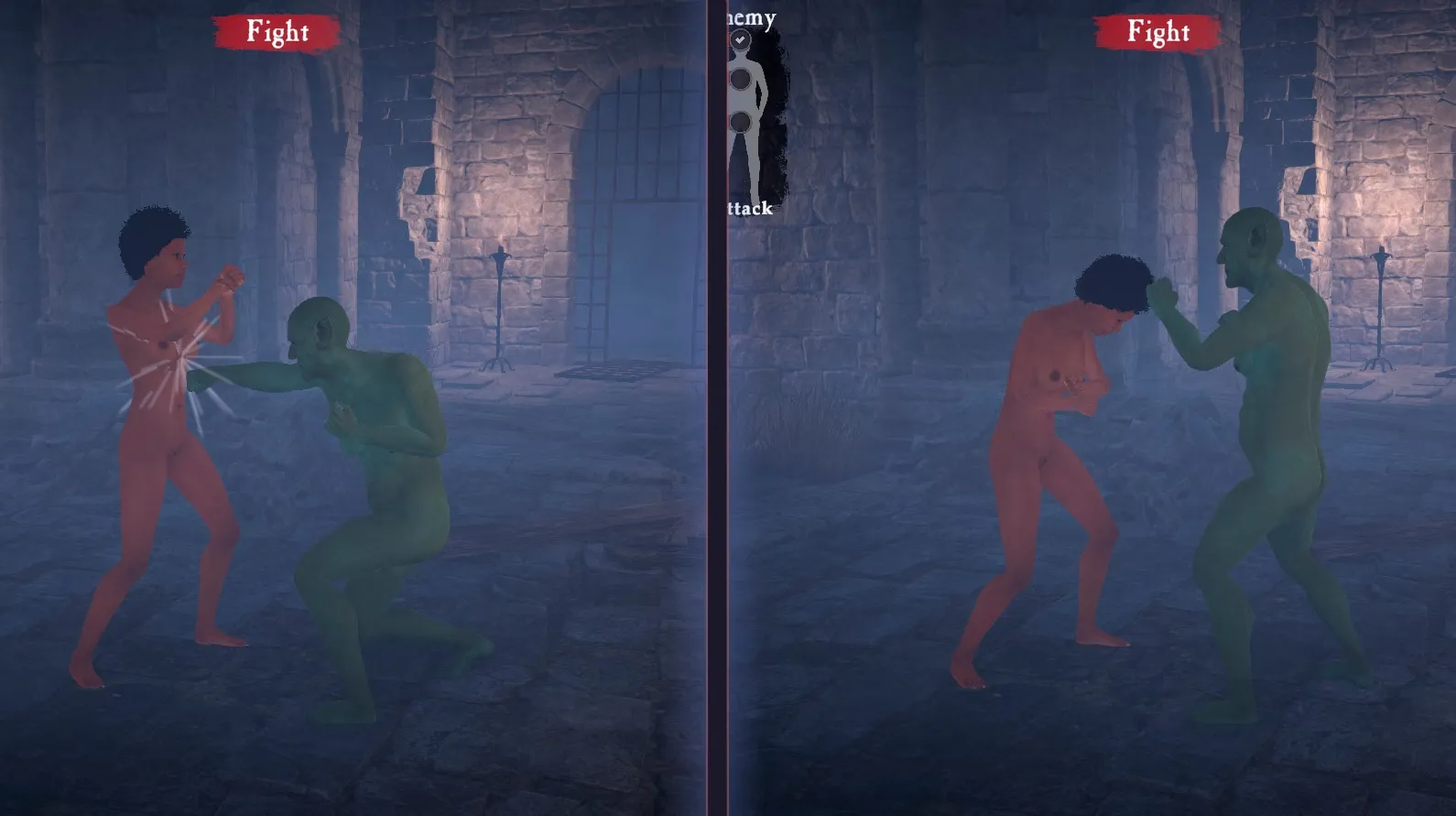 Escape from Hell gameplay screenshot 7 (Ren'Py adult game) by Mikasama – free download