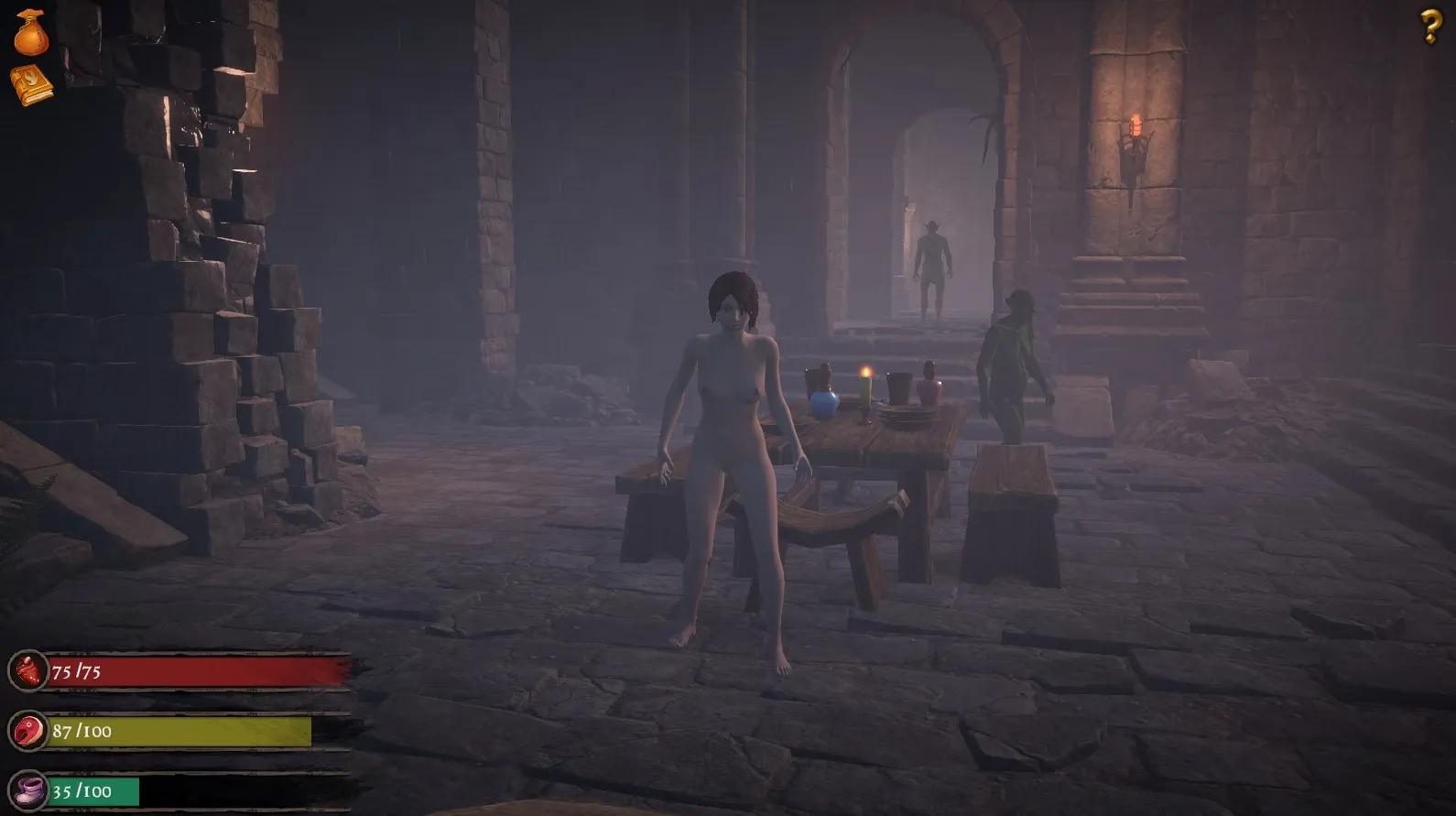 Escape from Hell gameplay screenshot 19 (Ren'Py adult game) by Mikasama – free download