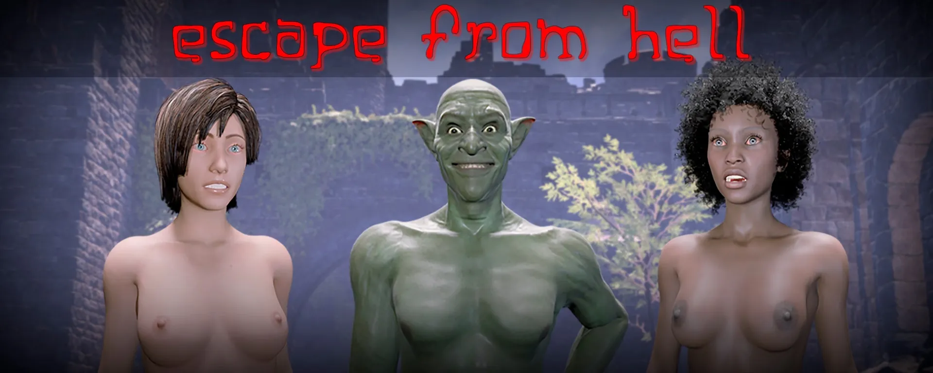 Escape from Hell cover 0.0.10 – Ren'Py adult game by Mikasama free download