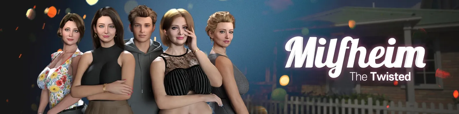 Milfheim: The Twisted cover 0.5 – Ren'Py adult game by Bittersweet3D free download