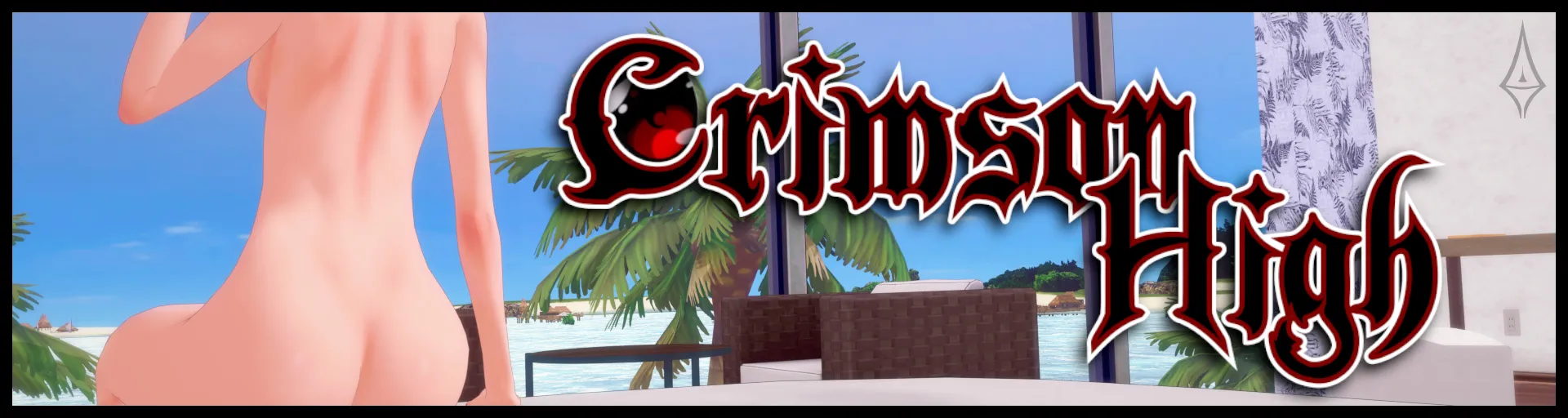 Crimson High gameplay screenshot 1 (Ren'Py adult game) by Vertigo – free download