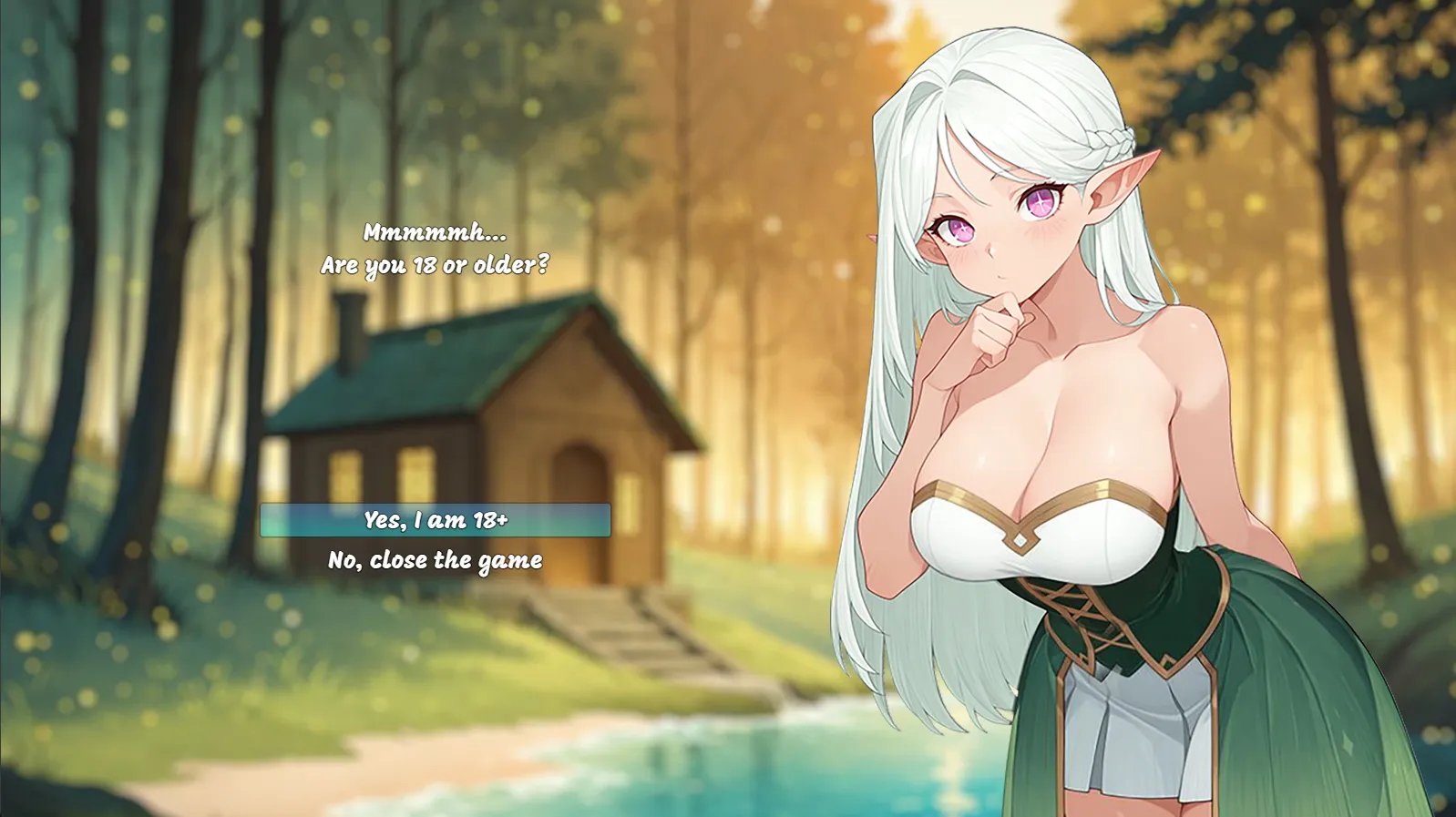 NTR Tales – The Elf Next Stream gameplay screenshot 1 (Ren'Py adult game) by Naughty Arcade Studio – free download