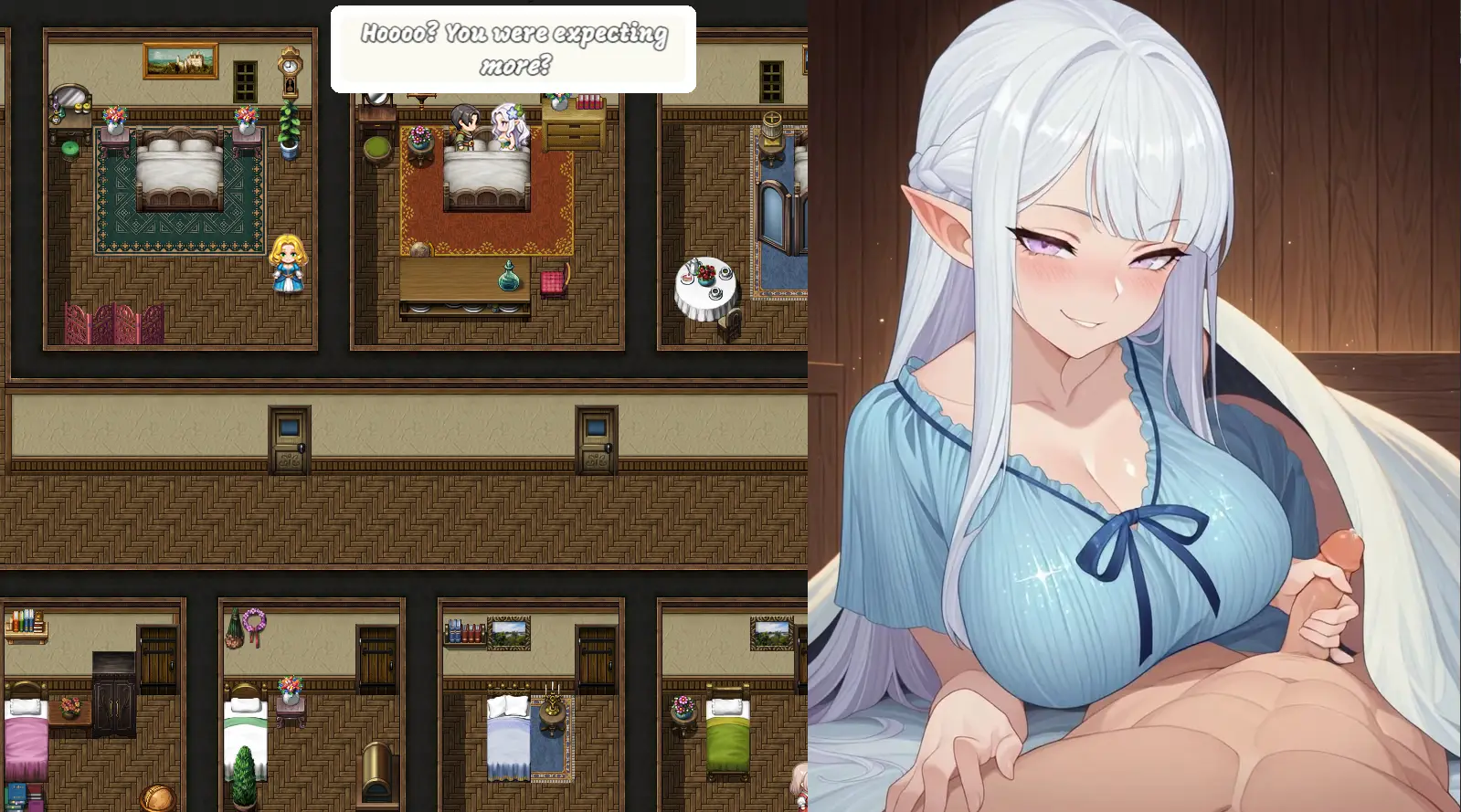 NTR Tales – The Elf Next Stream gameplay screenshot 3 (Ren'Py adult game) by Naughty Arcade Studio – free download