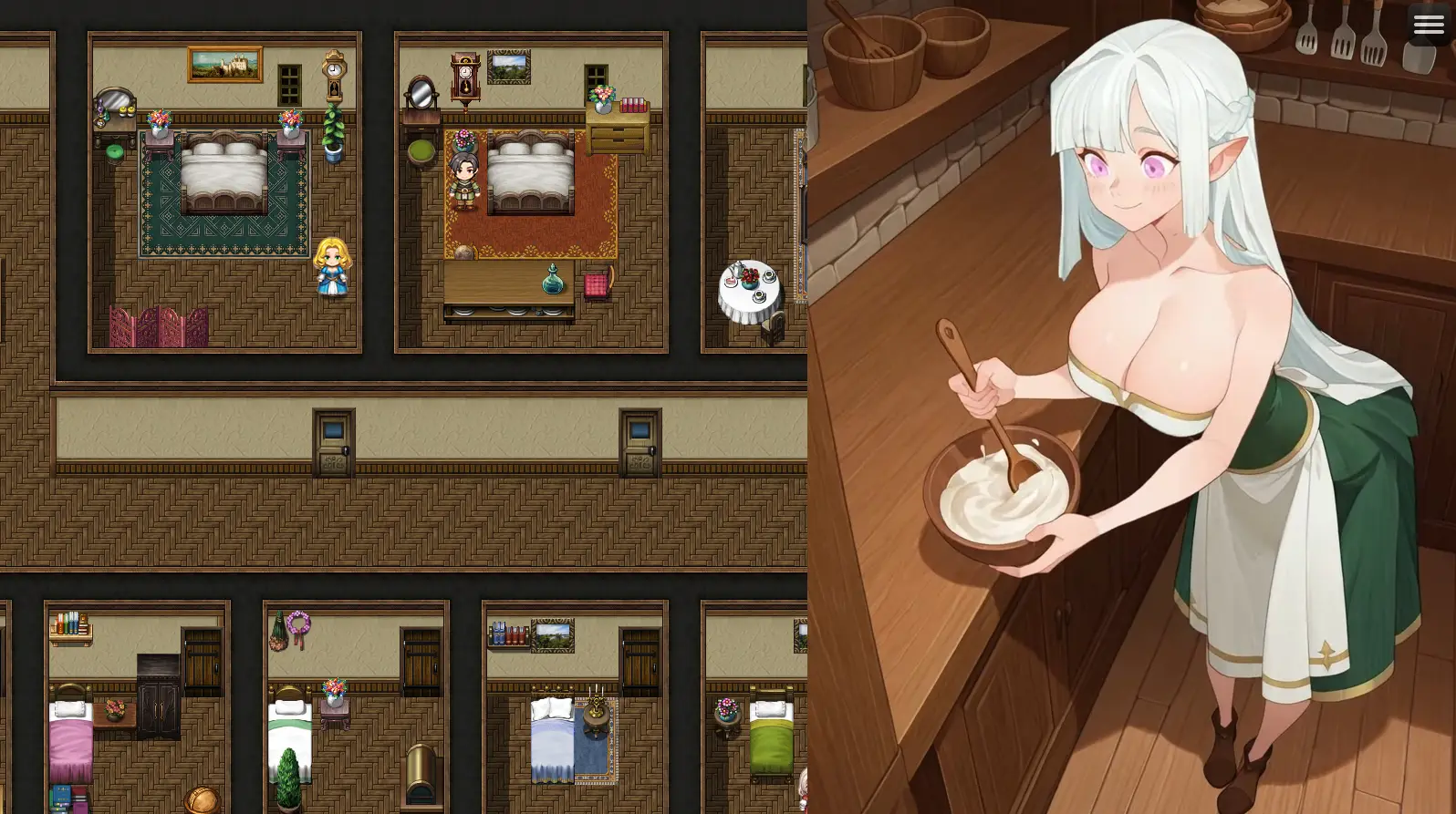 NTR Tales – The Elf Next Stream gameplay screenshot 4 (Ren'Py adult game) by Naughty Arcade Studio – free download