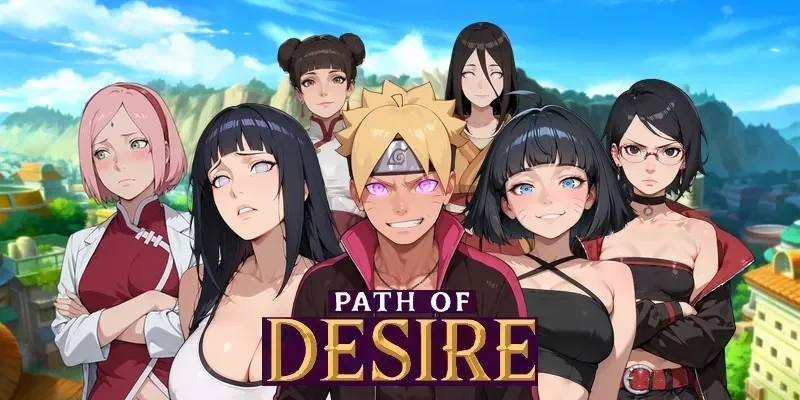 Path of Desire cover 0.8.0 – Ren'Py adult game by AnbuAfterDark free download