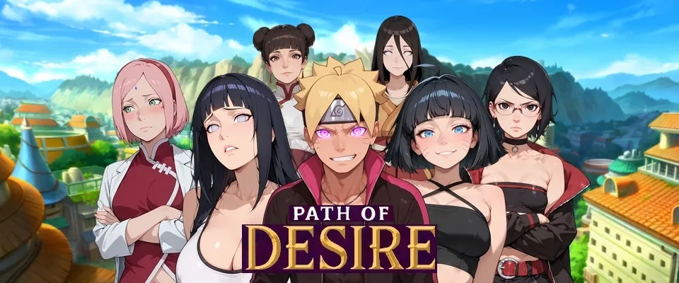 Path of Desire cover 0.8.0 – Ren'Py adult game by AnbuAfterDark free download