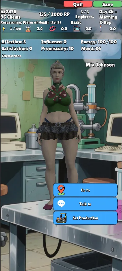 Health Points gameplay screenshot 8 (Ren'Py adult game) by beetleroid – free download