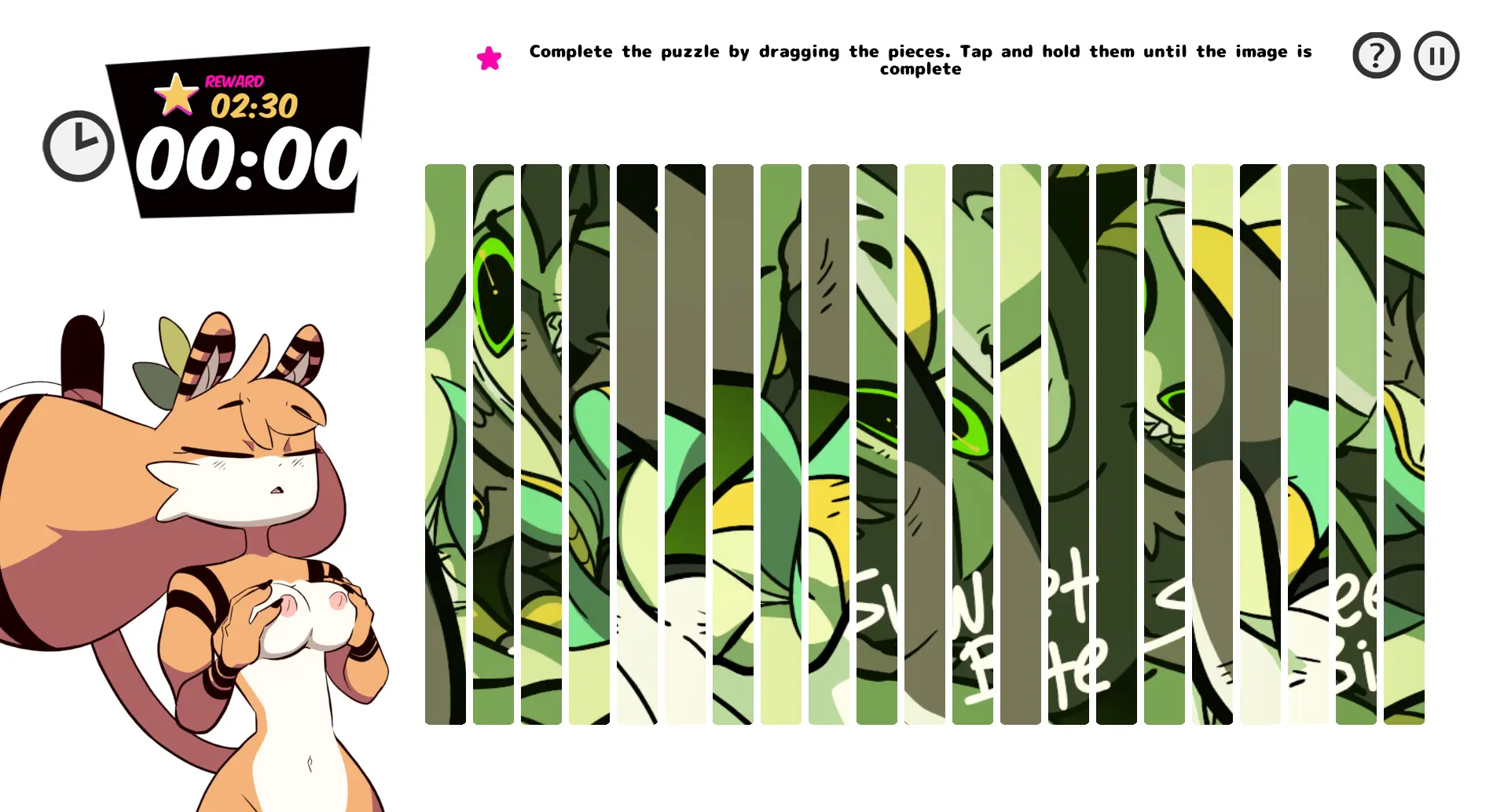 Waifurtunes gameplay screenshot 6 (Ren'Py adult game) by Diivesgames – free download