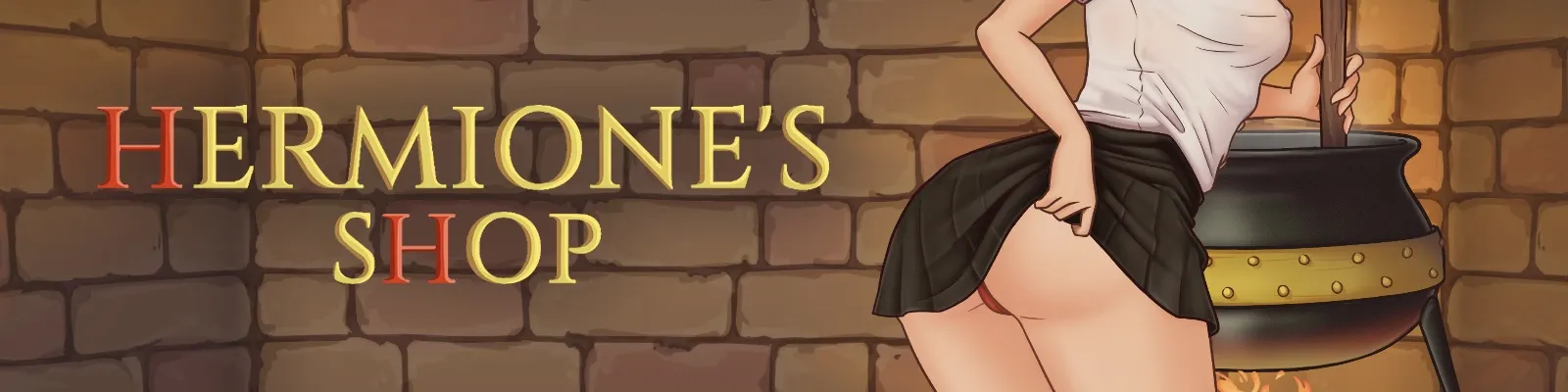 Hermione’s Shop cover 0.4.1 – Ren'Py adult game by Kurotica Team free download