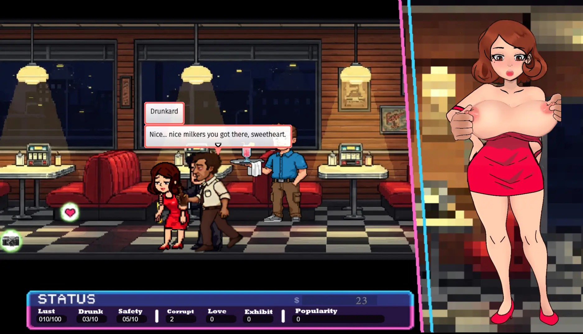 Midnight Exploration gameplay screenshot 13 (Ren'Py adult game) by Nencity – free download