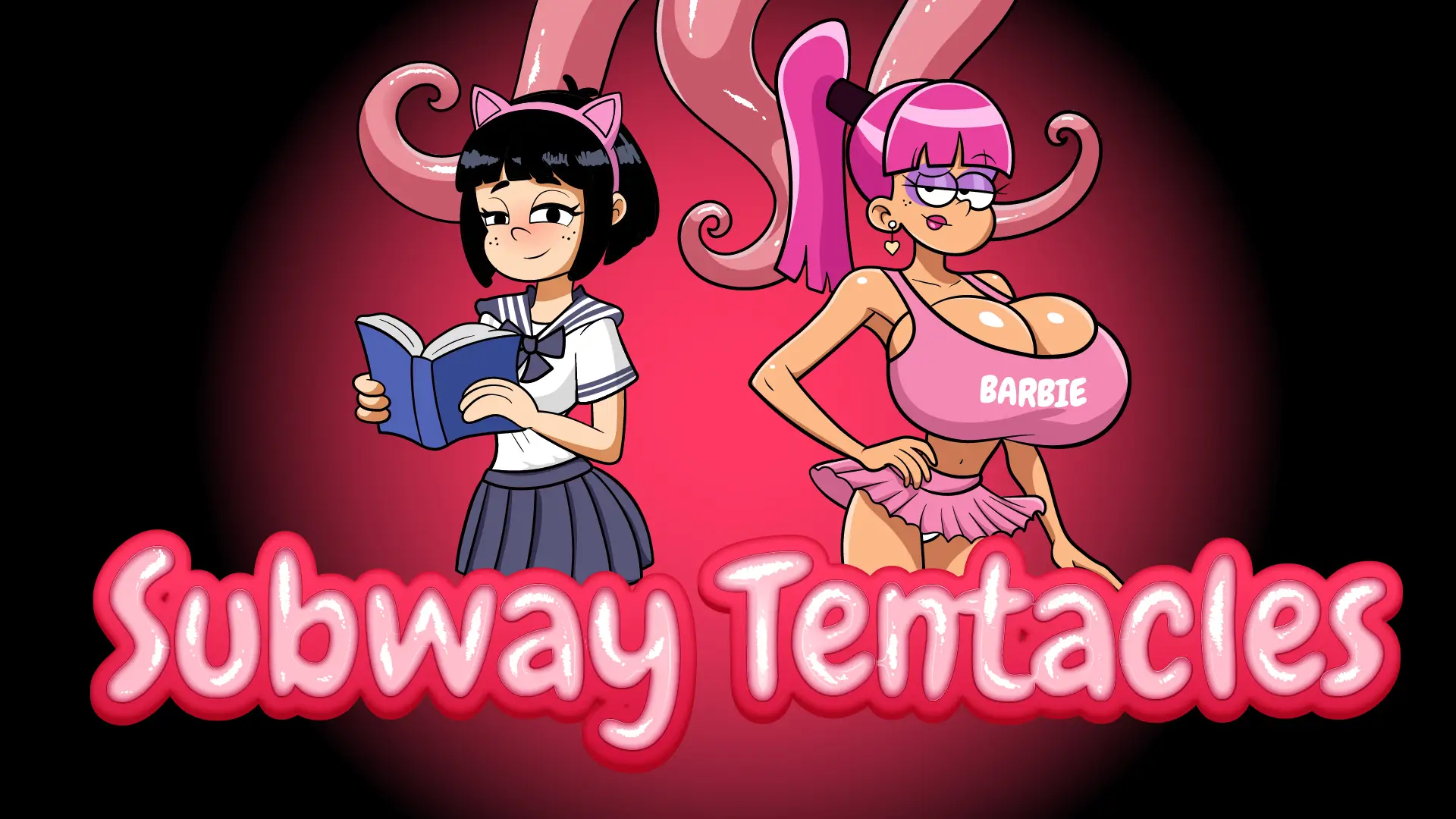 Subway Tentacles gameplay screenshot 3 (Godot adult game) by Redsky – free download