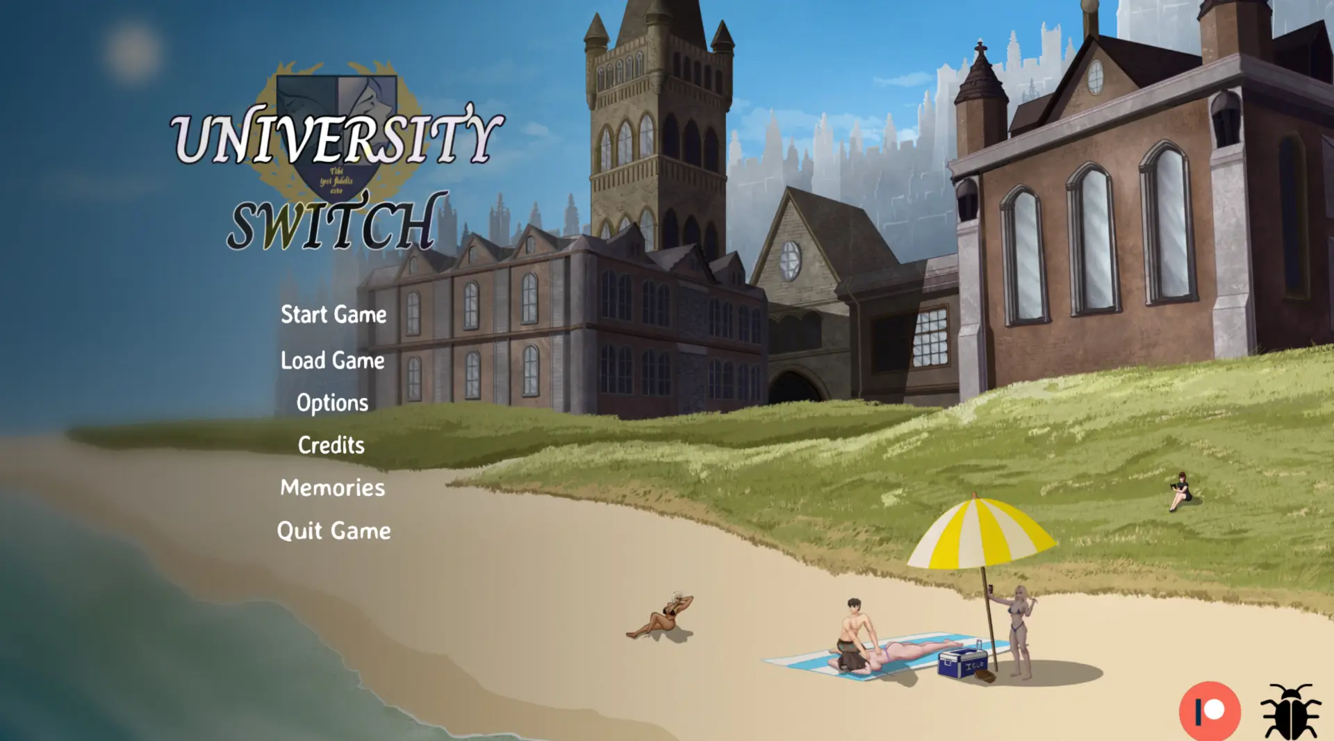 University Switch gameplay screenshot 4 (Ren'Py adult game) by Kanna – free download