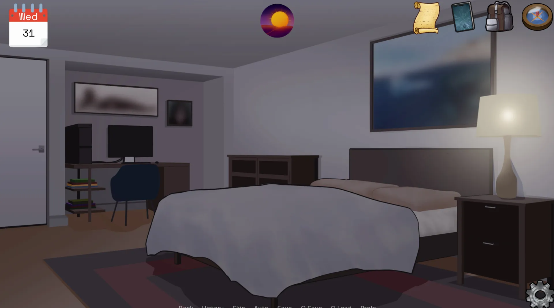 University Switch gameplay screenshot 2 (Ren'Py adult game) by Kanna – free download