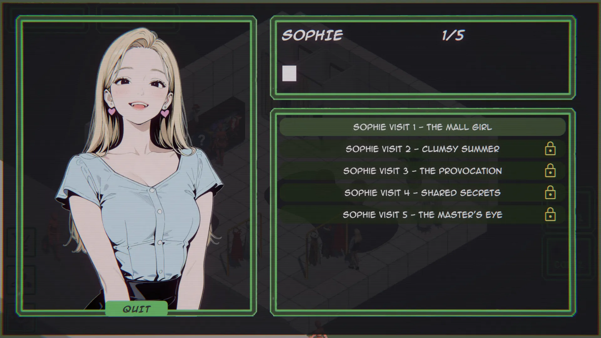 Silk & Shadows gameplay screenshot 7 (Ren'Py adult game) by HoolStudio – free download