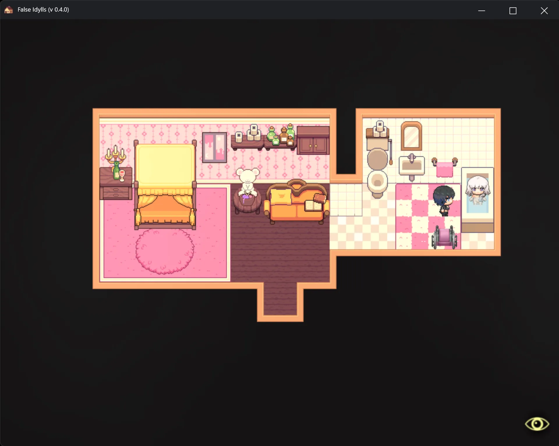 False Idylls gameplay screenshot 2 (Ren'Py adult game) by Norza – free download