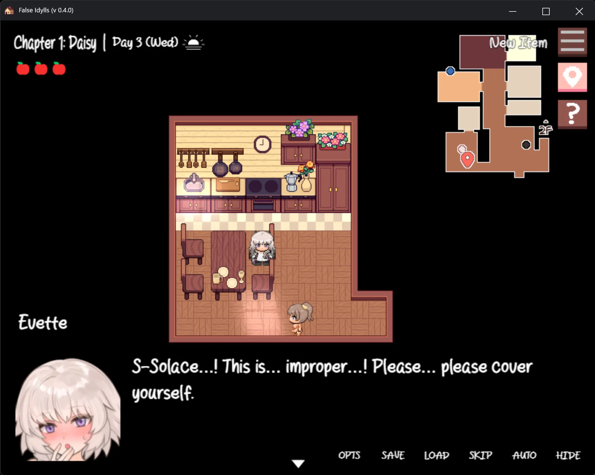 False Idylls gameplay screenshot 4 (Ren'Py adult game) by Norza – free download