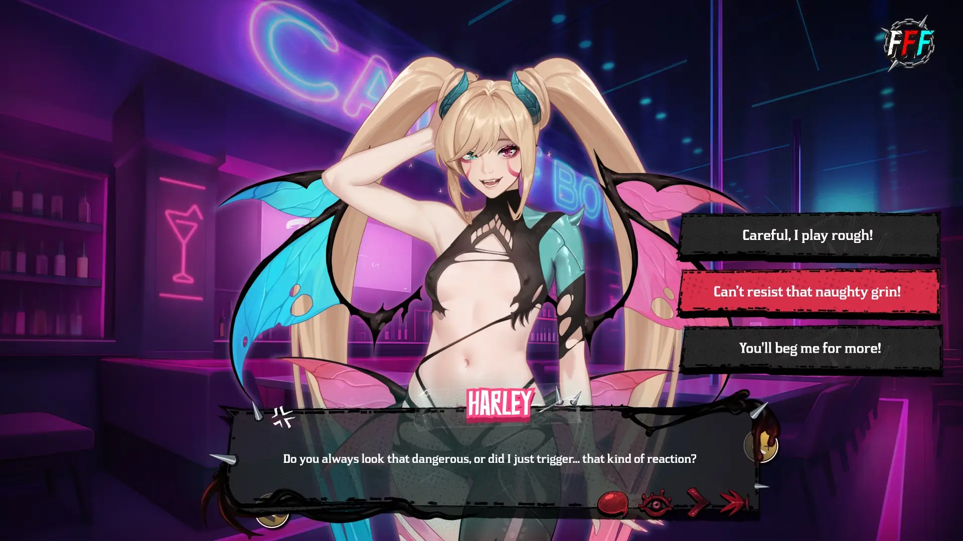 Futa Fucks Femboys FFF gameplay screenshot 5 (Ren'Py adult game) by Horny Capybara Games – free download
