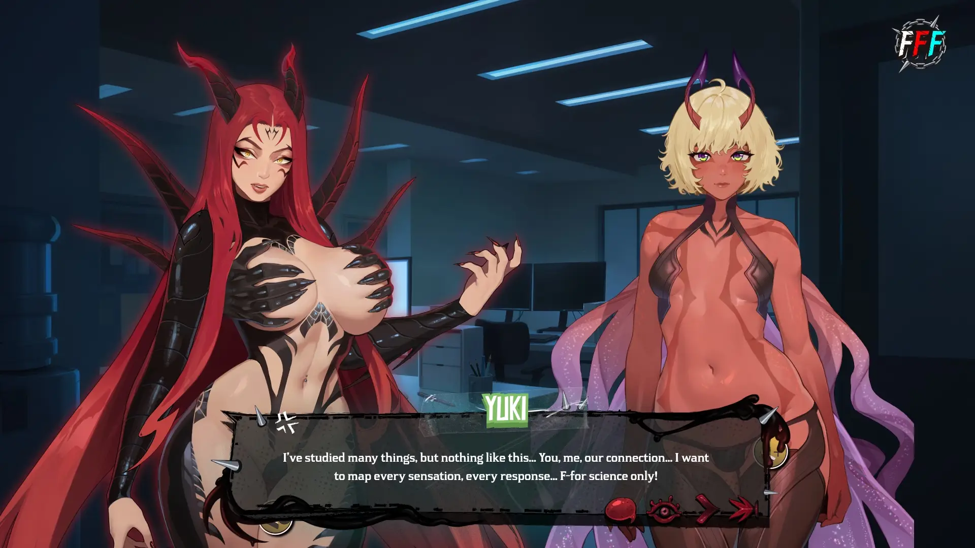Futa Fucks Femboys FFF gameplay screenshot 12 (Ren'Py adult game) by Horny Capybara Games – free download