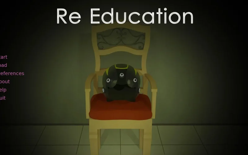 Re Education cover 0.71 NAGU 18 – Ren'Py adult game by Purplehat Productions free download