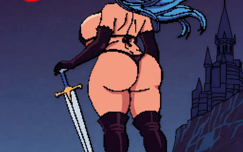 Chainmail Bikini Squadron cover 0.4 – Godot adult game by McRibbed_For_Her_Pleasure free download