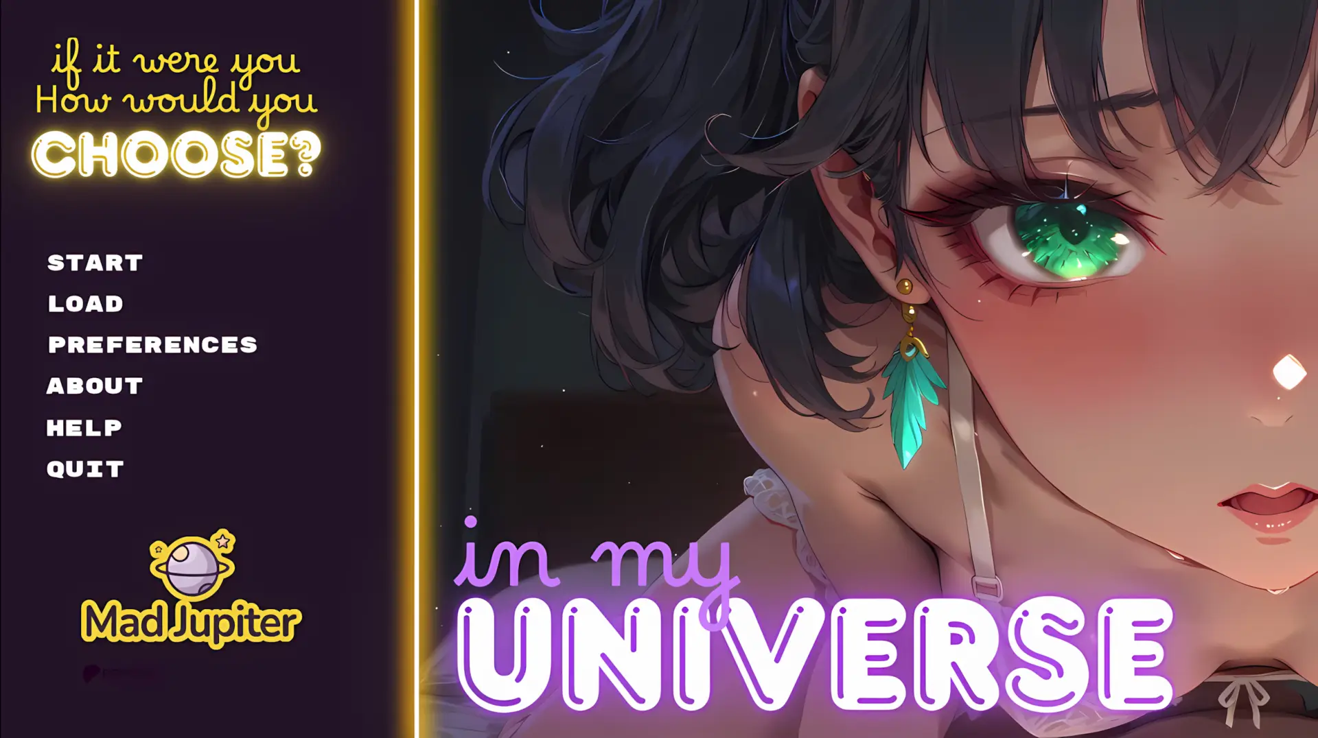 In My Universe gameplay screenshot 6 (Ren'Py adult game) by MadJupiter – free download